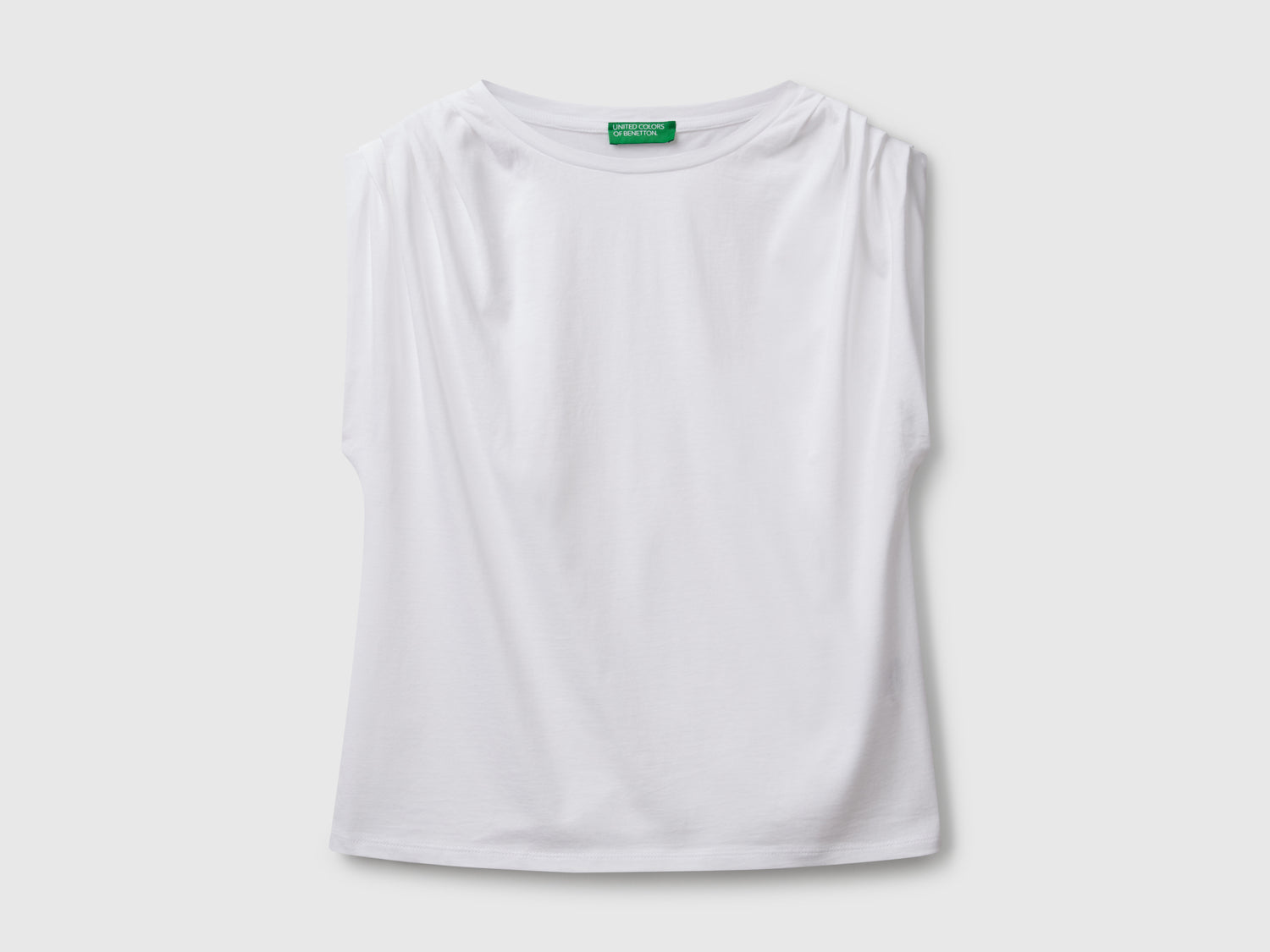 Straight tank top da donna bianco | Benetton Outlet