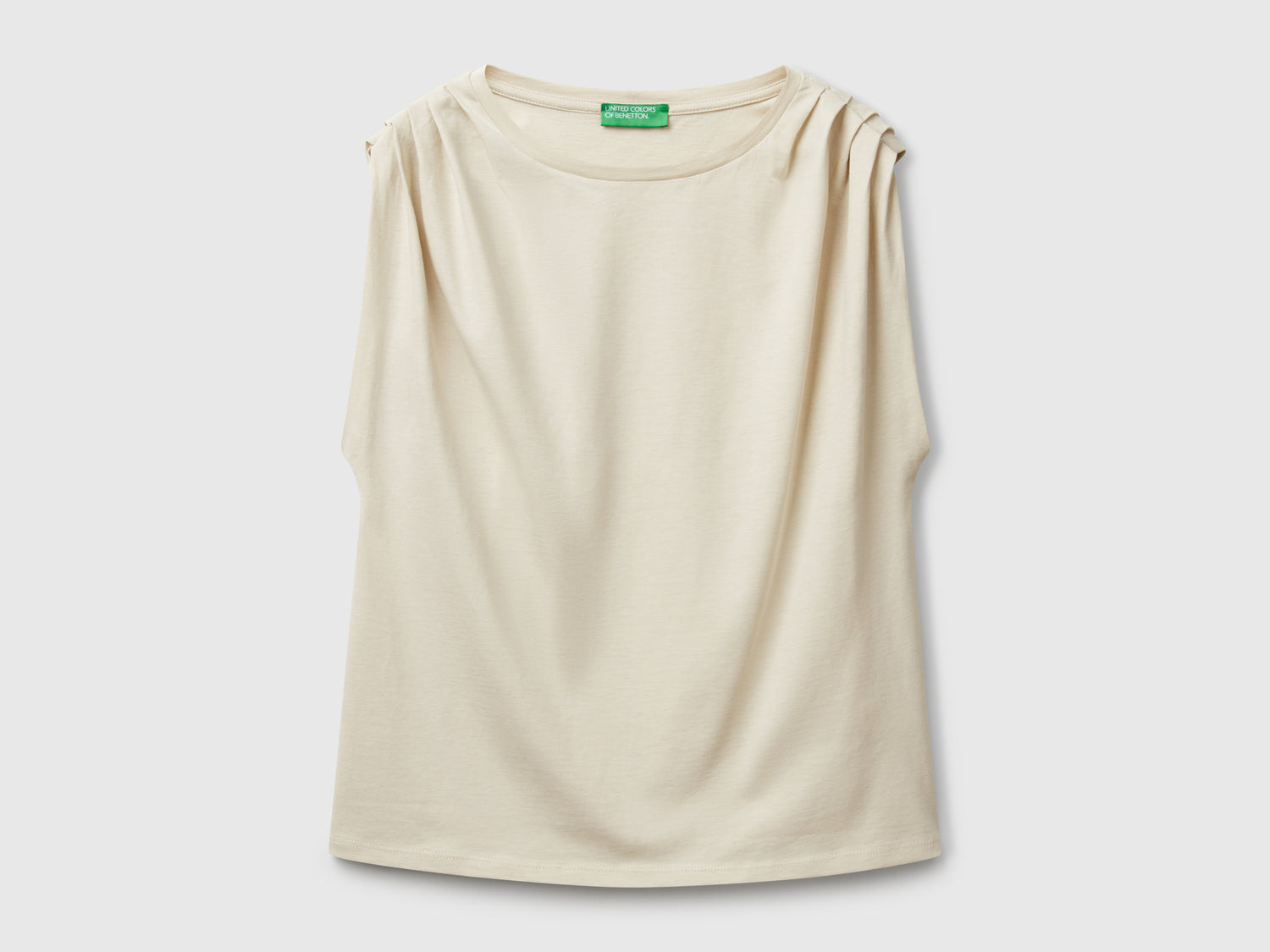 Canotta straight da donna beige | Benetton Outlet