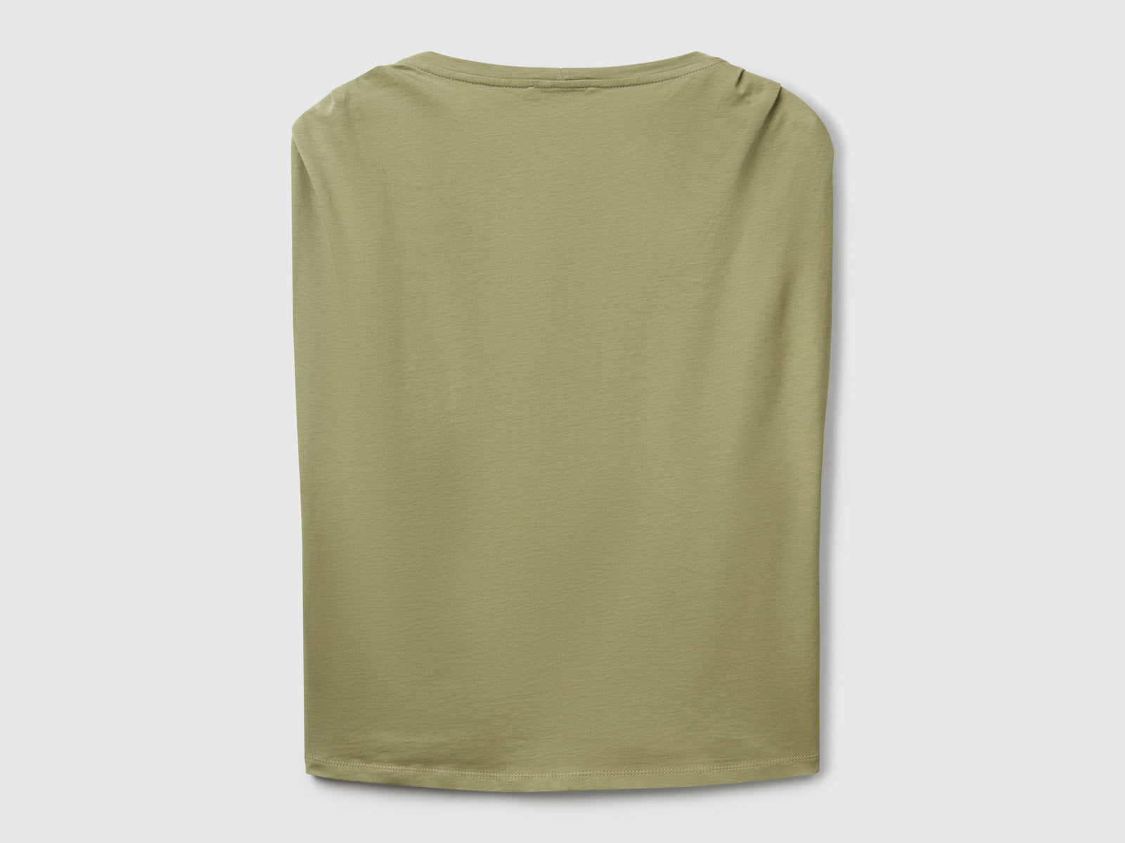Canotta straight da donna verde oliva 2 | Benetton Outlet