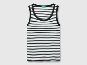 Canotta a righe 100% cotone