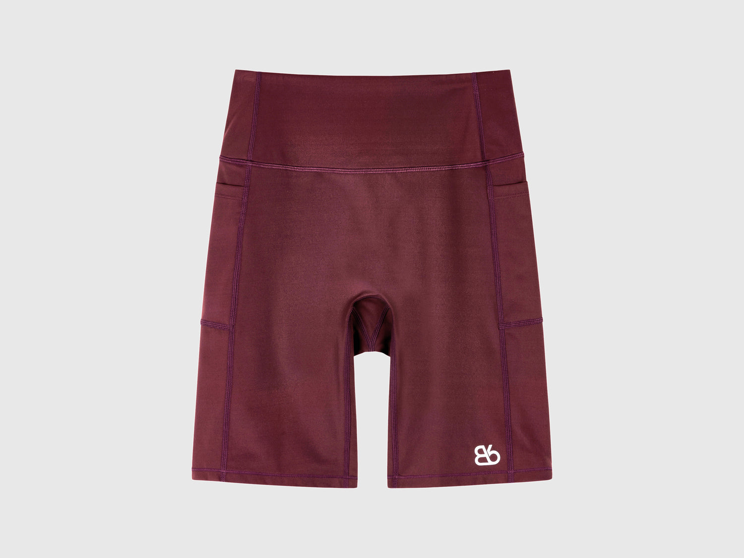 Leggings ciclista sportivi da donna bordeaux | Benetton Outlet