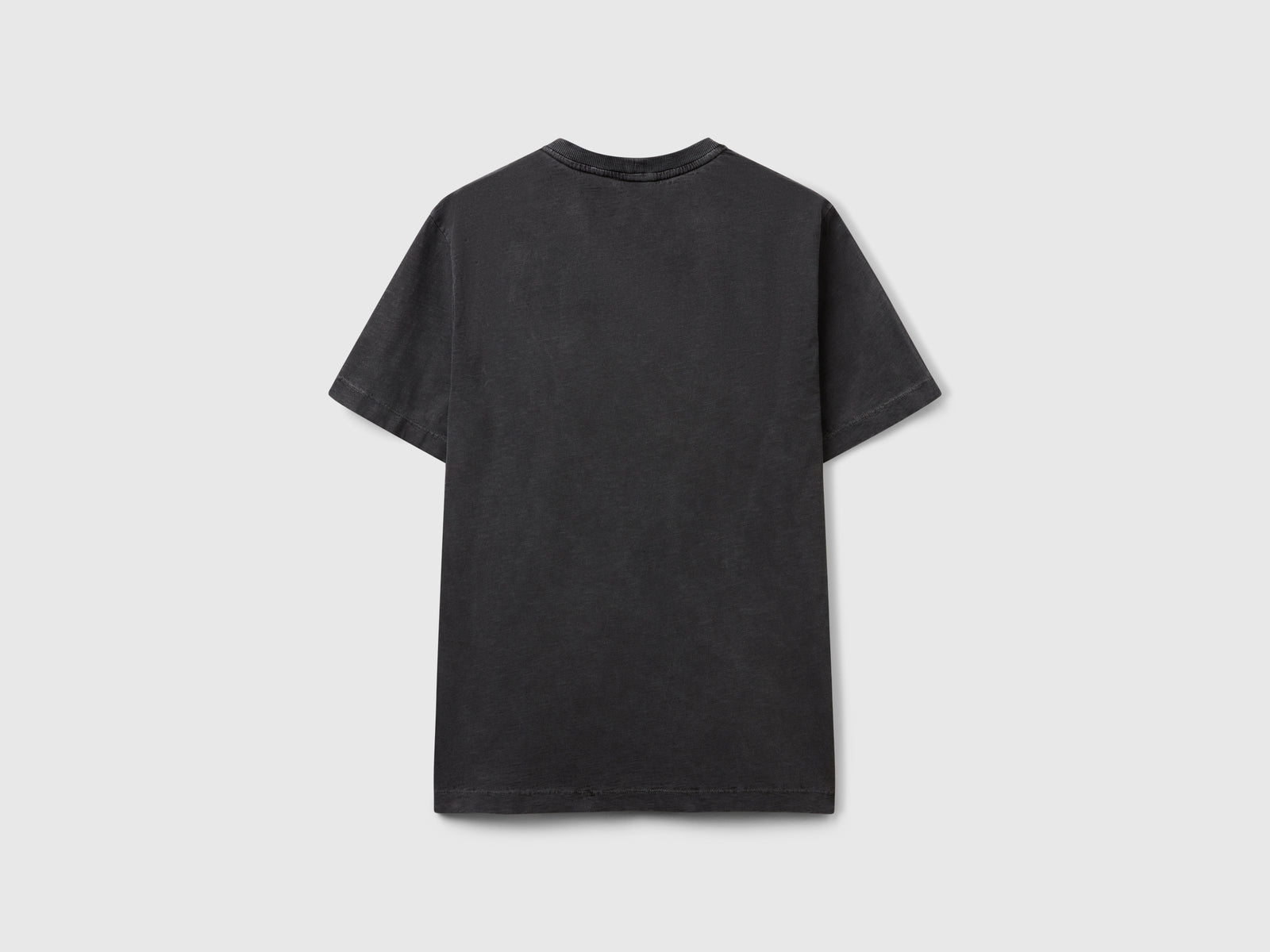 T-shirt leggera da uomo grigio scuro 2 | Benetton Outlet