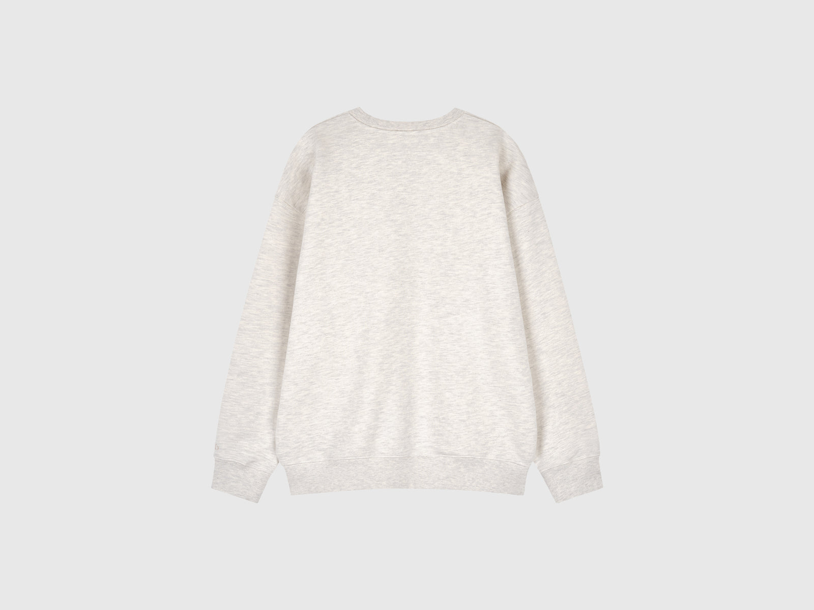 Felpa con stampa frutta da donna grigio chiaro 2 | Benetton Outlet