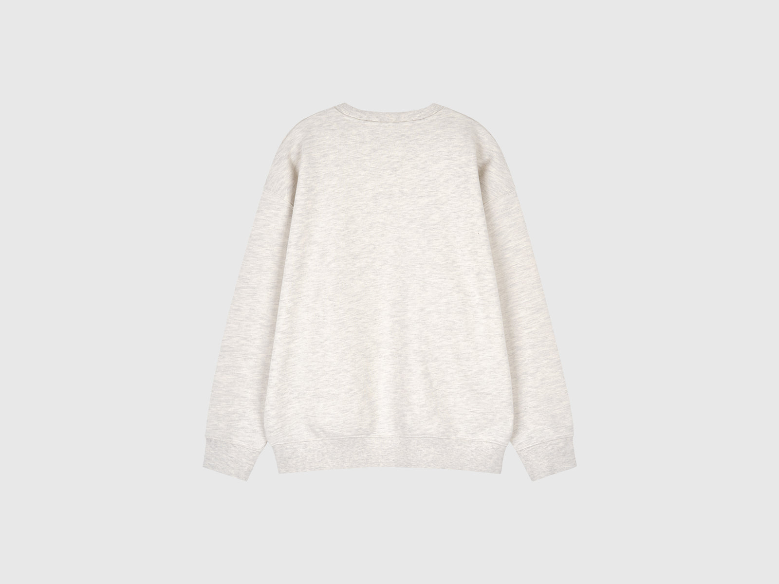 Felpa con stampa frutta da donna grigio chiaro 2 | Benetton Outlet
