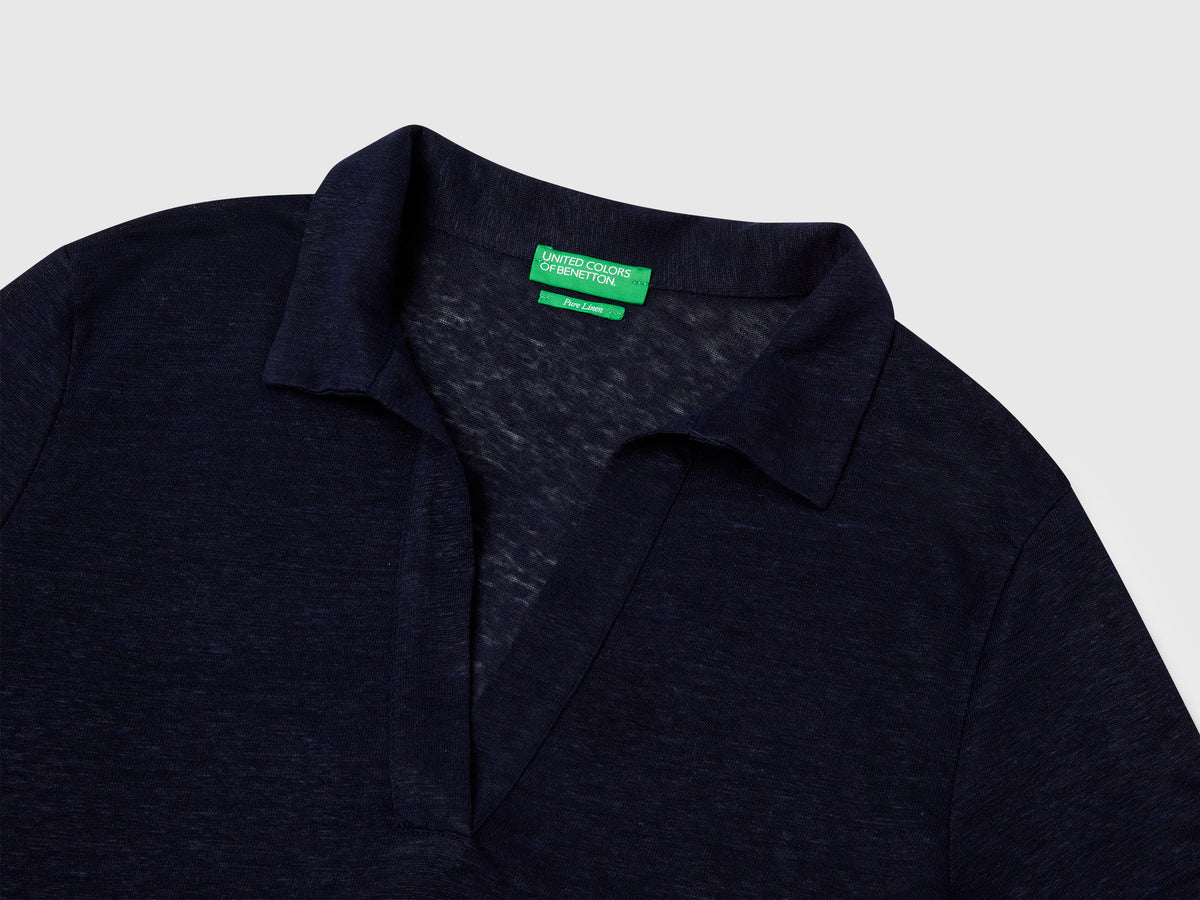 Polo in puro lino