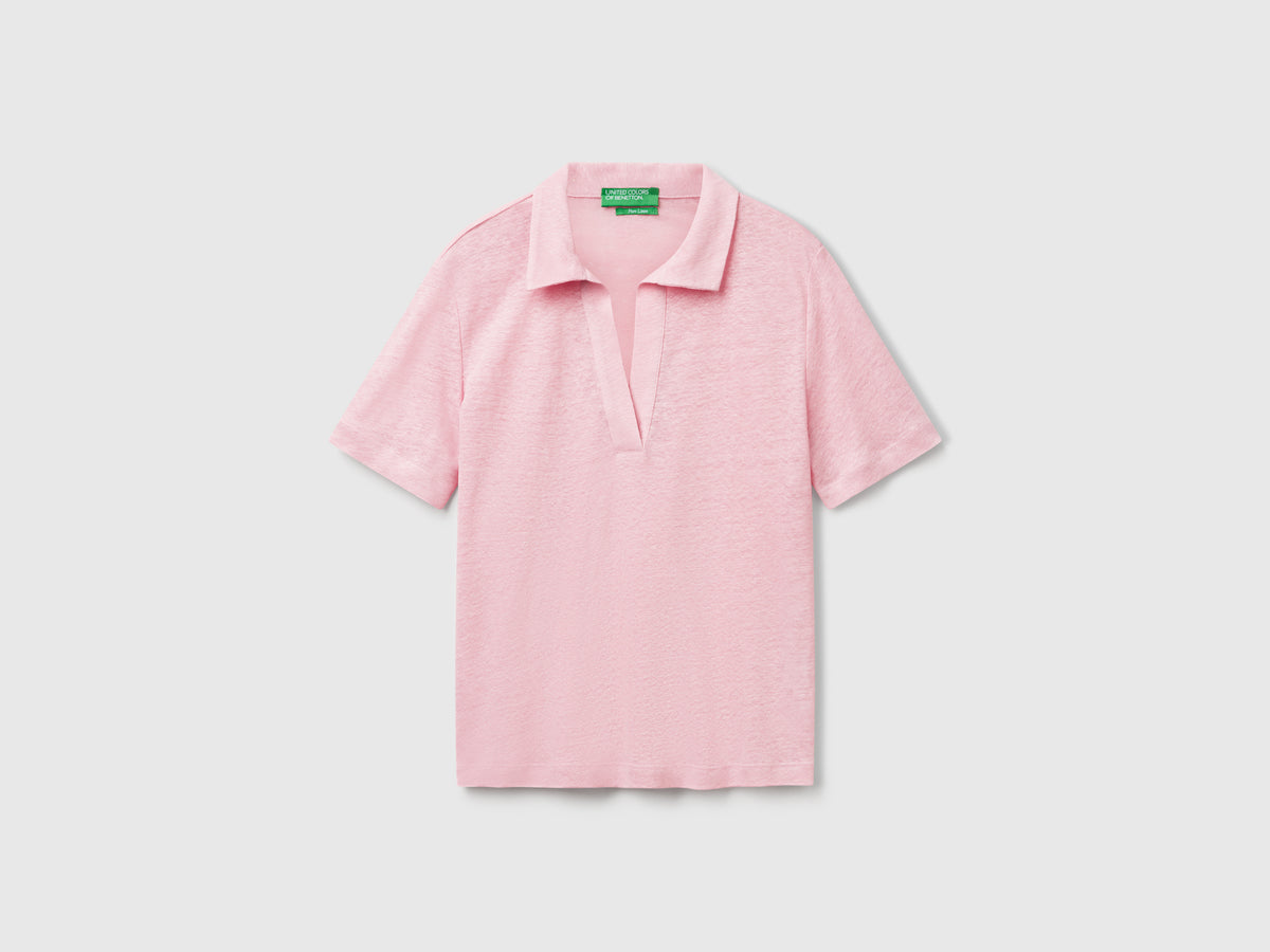 Polo in puro lino
