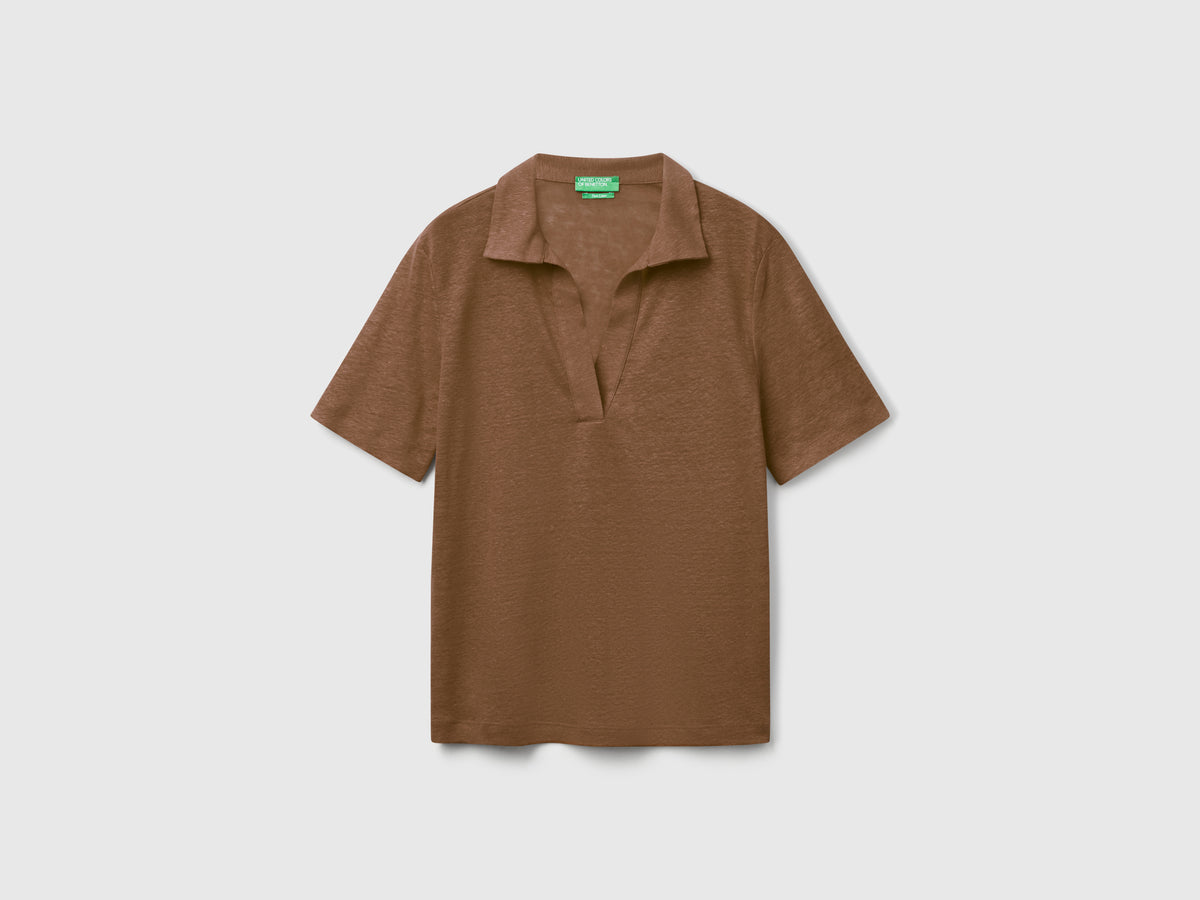 Polo in puro lino
