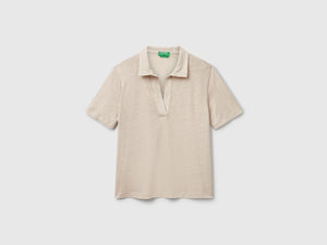 Polo in puro lino