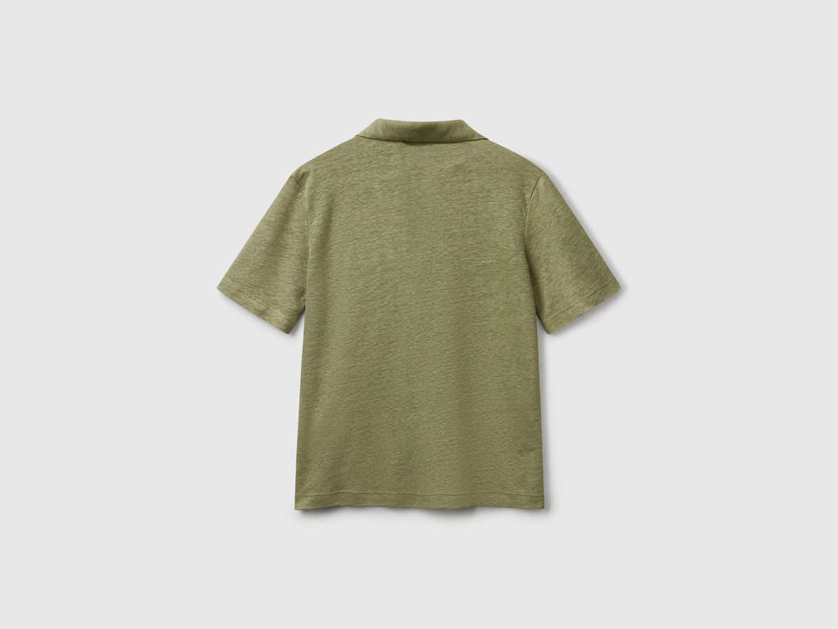 Polo in puro lino