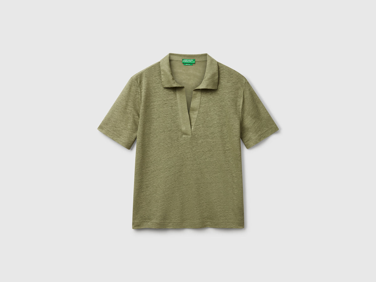 Polo in puro lino