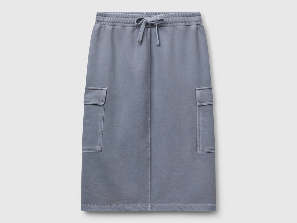 Fleece cargo skirt