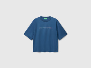 T-shirt con stampa logo