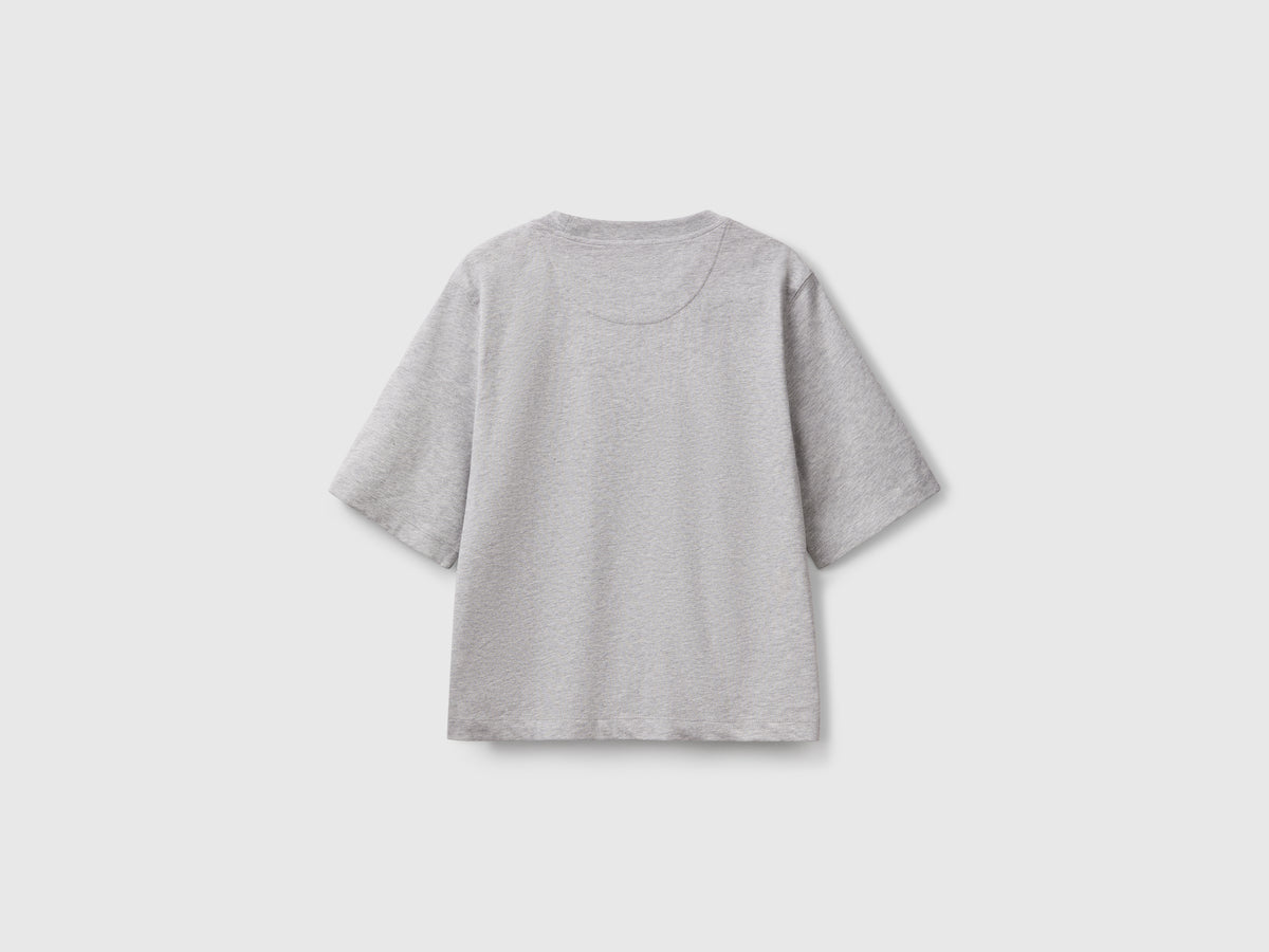 T-shirt con stampa logo