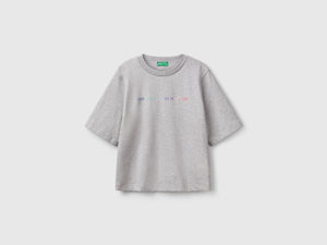 T-shirt con stampa logo