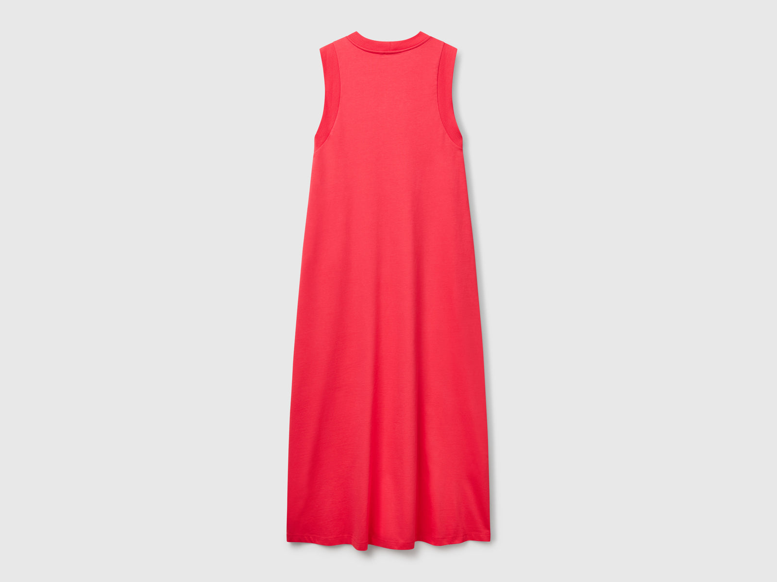 Abito smanicato in puro cotone da donna ciclamino 2 | Benetton Outlet