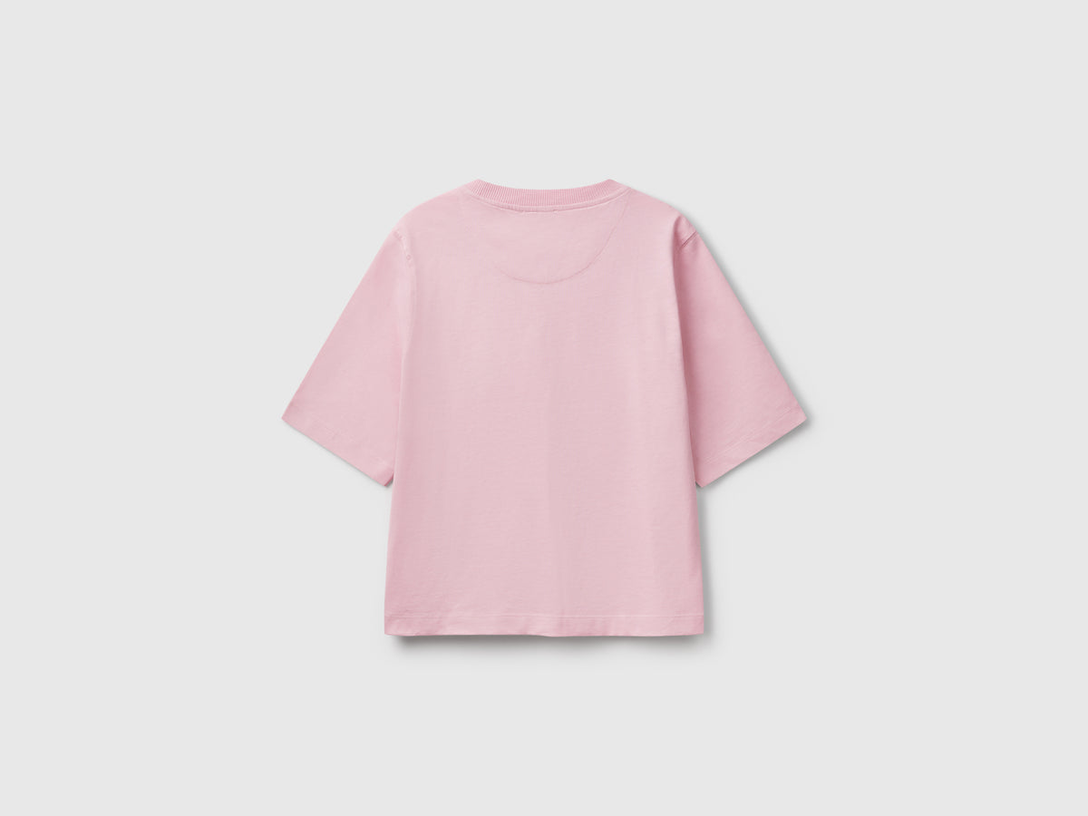 T-shirt boxy fit 100% cotone