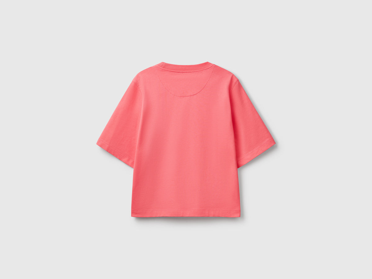 T-shirt boxy fit 100% cotone