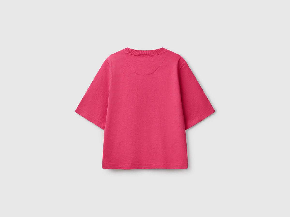 T-shirt boxy fit 100% cotone