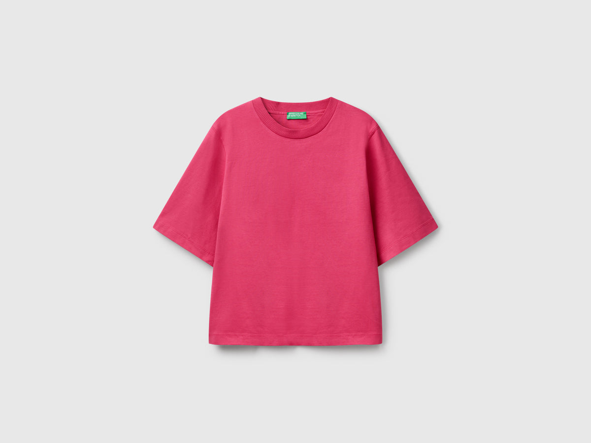 T-shirt boxy fit 100% cotone