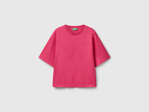 T-shirt boxy fit 100% cotone