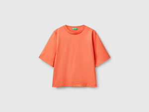 T-shirt boxy fit 100% cotone