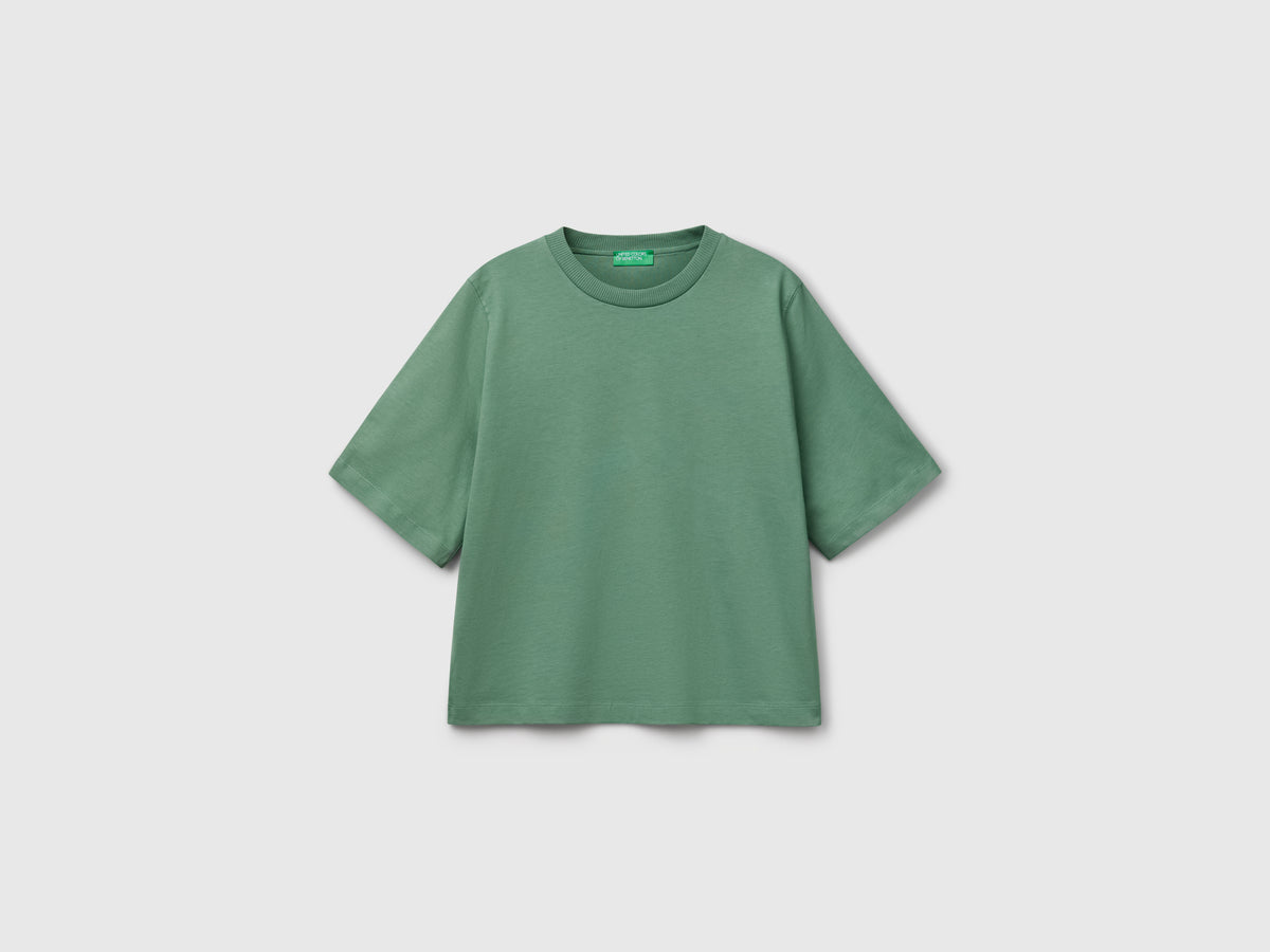 T-shirt boxy fit 100% cotone