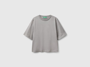 T-shirt boxy fit 100% cotone