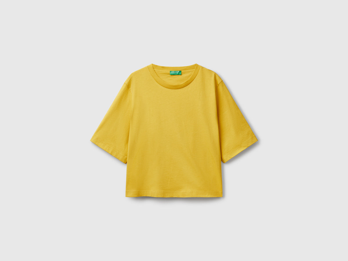 T-shirt boxy fit 100% cotone