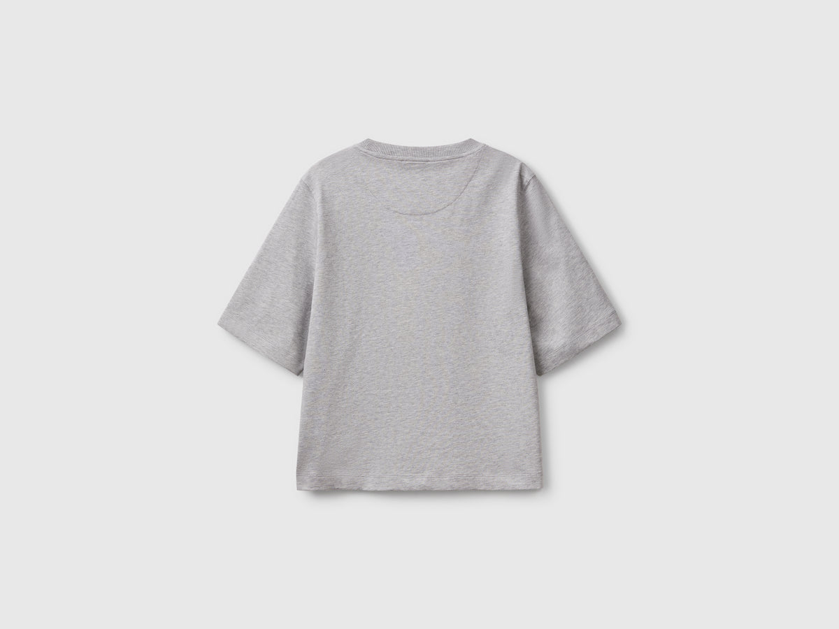 T-shirt boxy fit 100% cotone