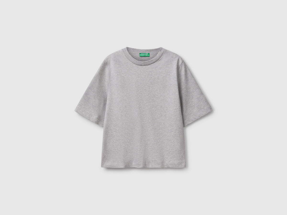 T-shirt boxy fit 100% cotone