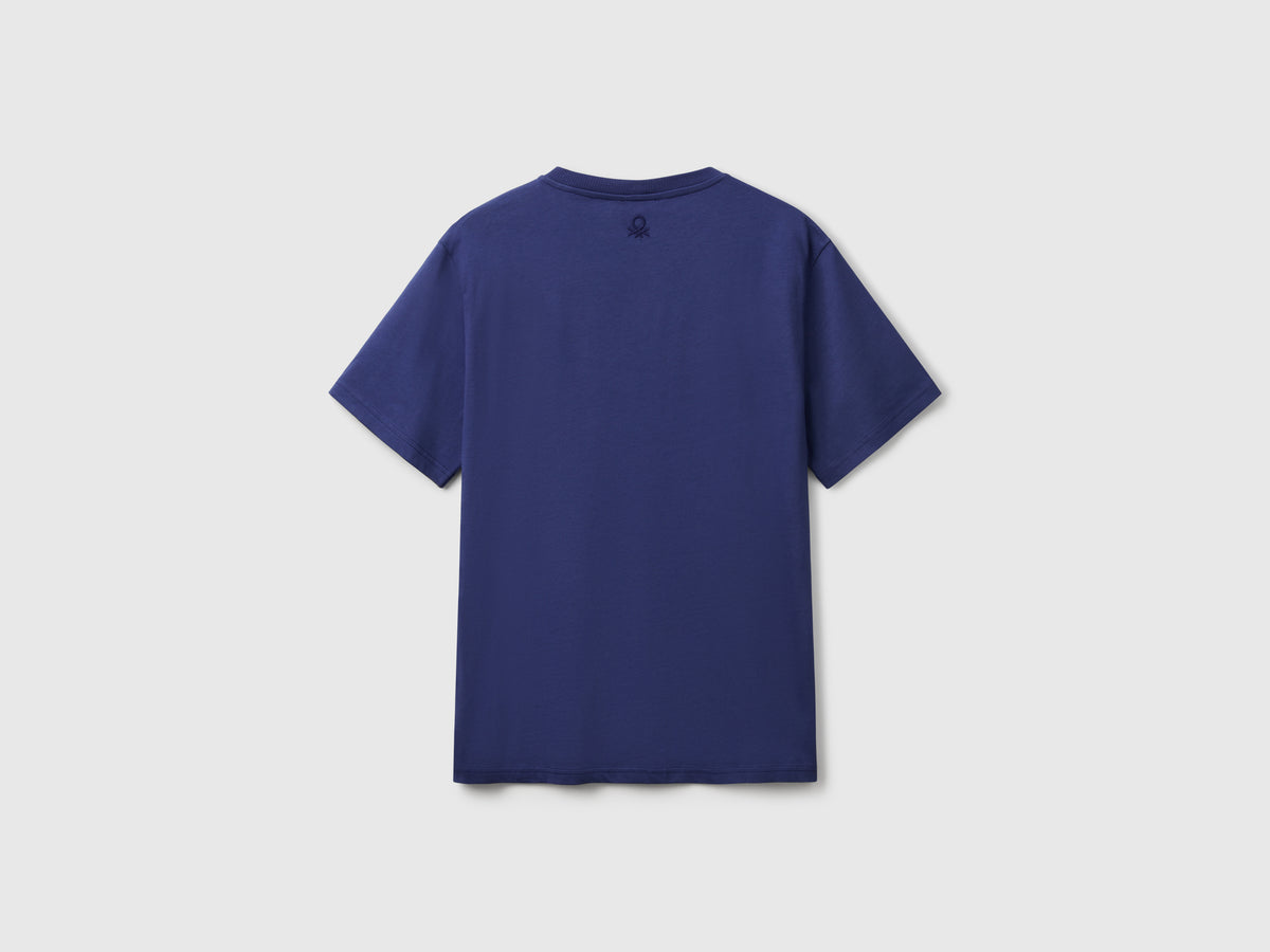T-shirt in cotone bio con taschino