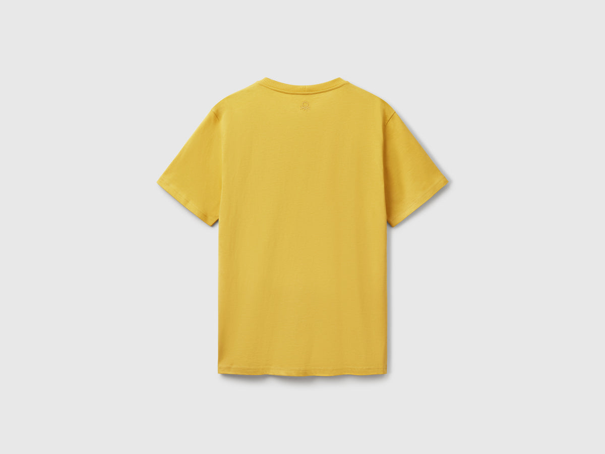 T-shirt in cotone bio con taschino
