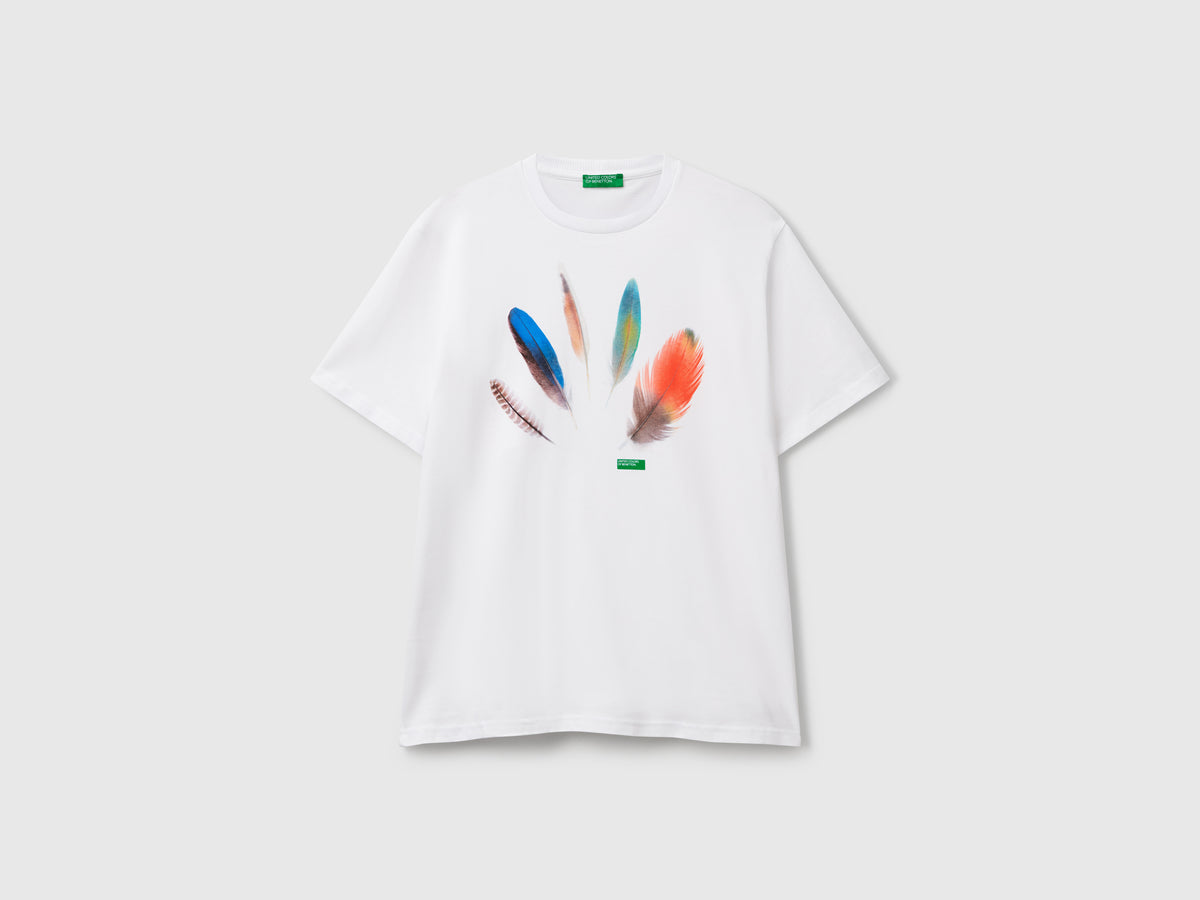 T-shirt con stampa fotografica