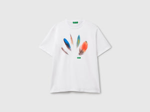 T-shirt con stampa fotografica