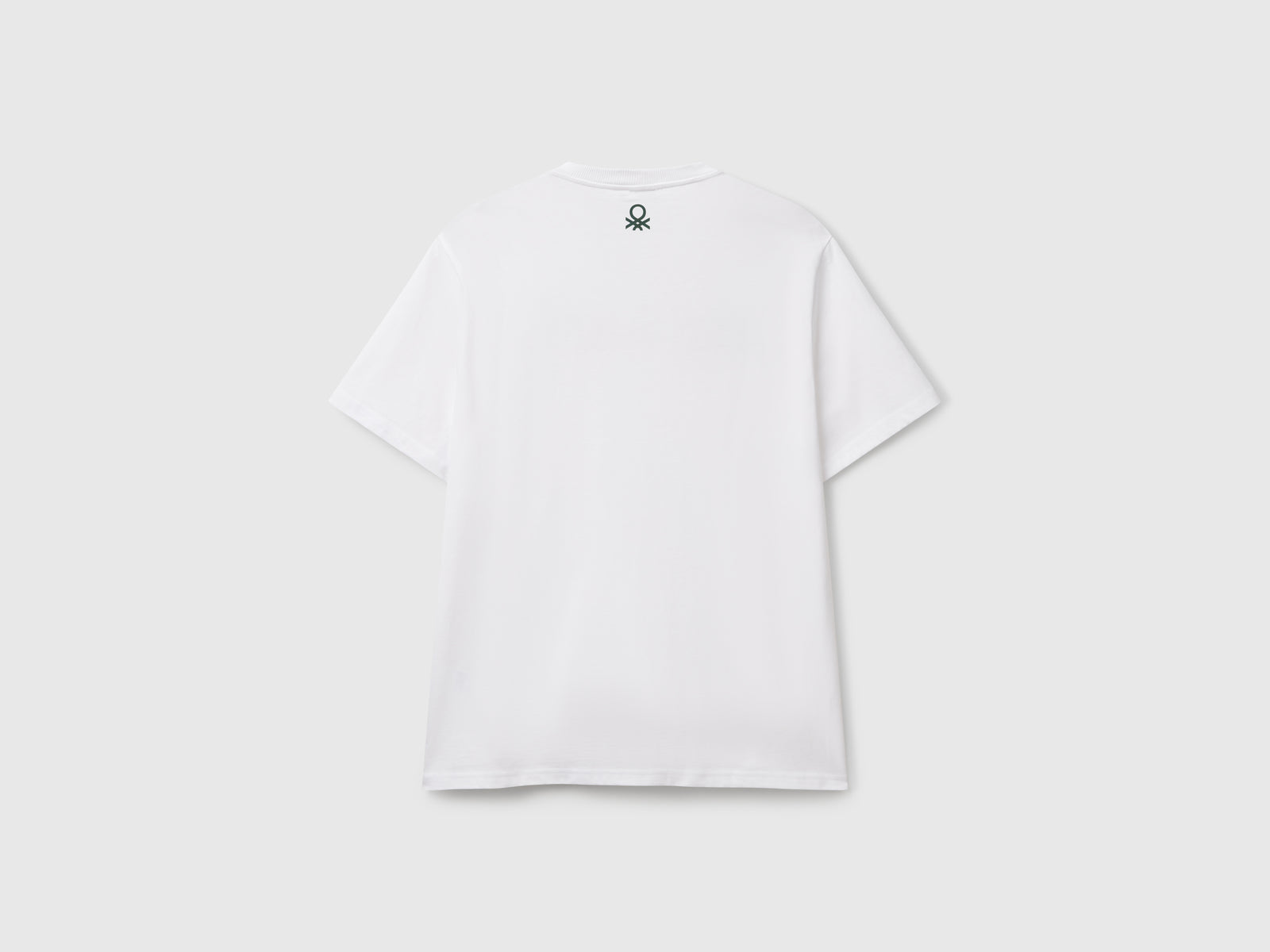 T-shirt con stampa fotografica da uomo bianco 2 | Benetton Outlet