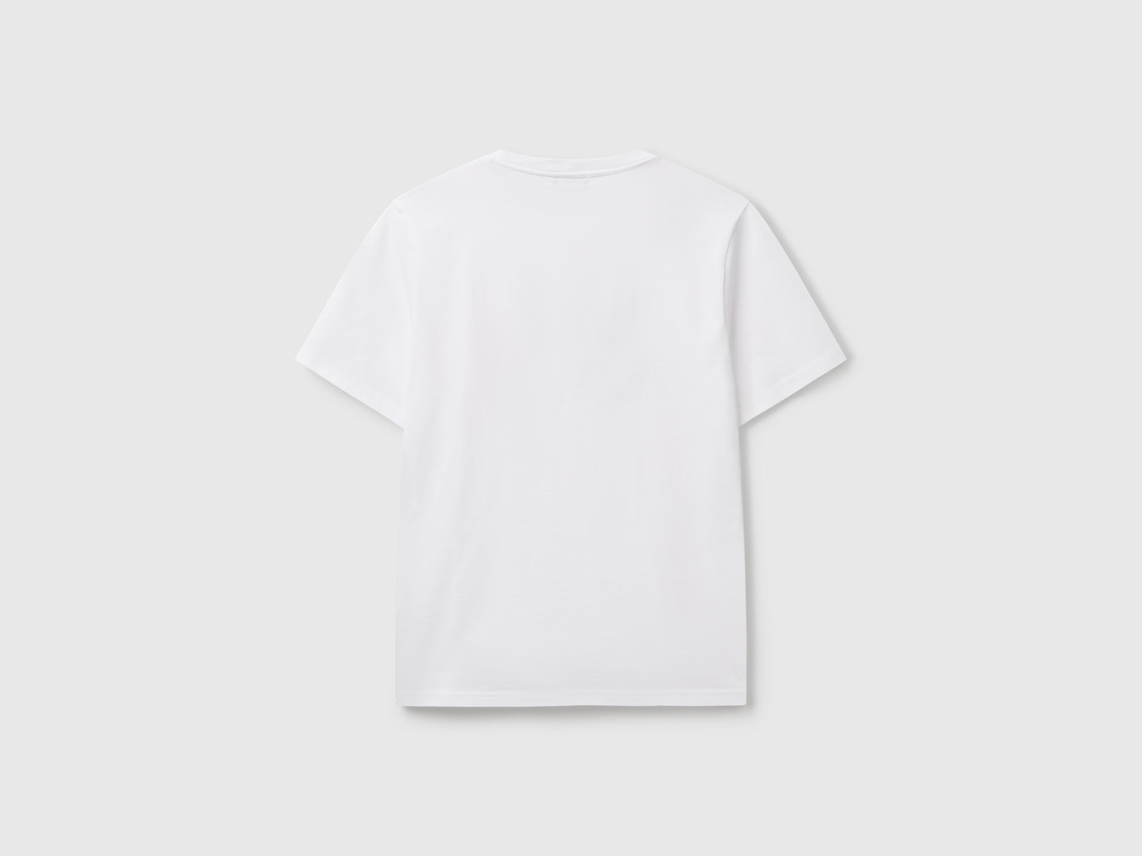 T-shirt con stampa fotografica da uomo bianco 2 | Benetton Outlet