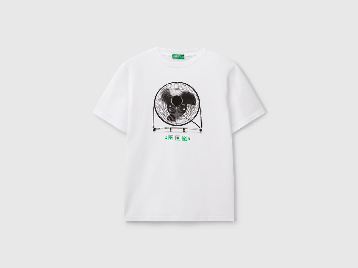 T-shirt con stampa fotografica