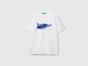 T-shirt con stampa fotografica