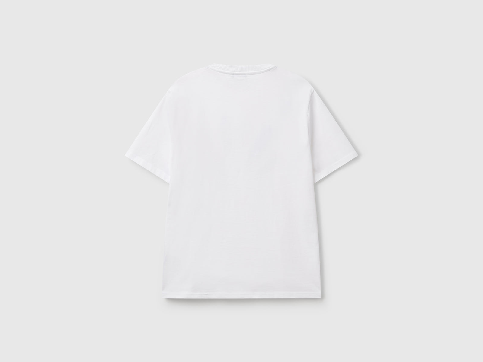 T-shirt con stampa fotografica da uomo bianco 2 | Benetton Outlet