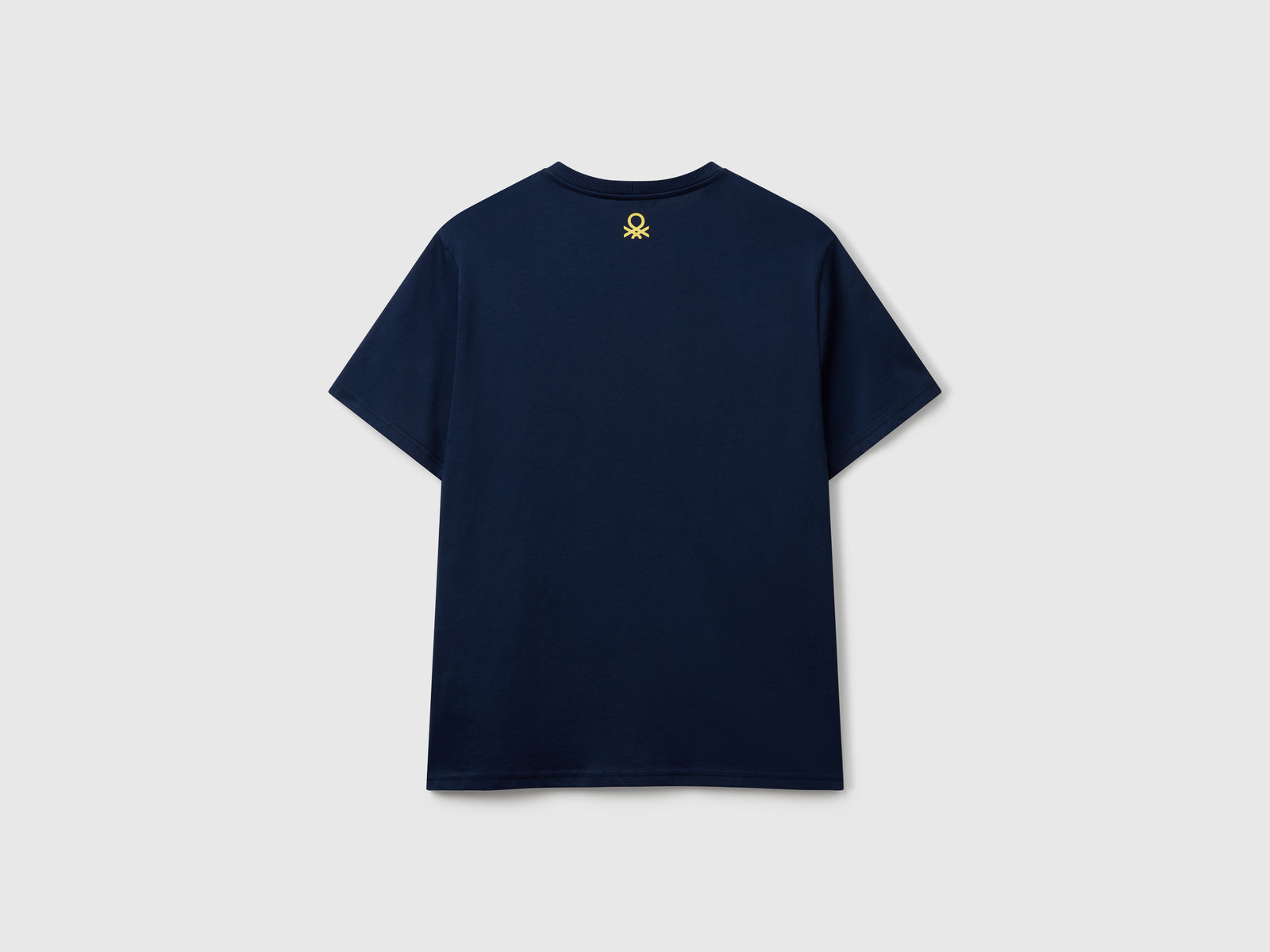 T-shirt con stampa fotografica da uomo blu scuro 2 | Benetton Outlet
