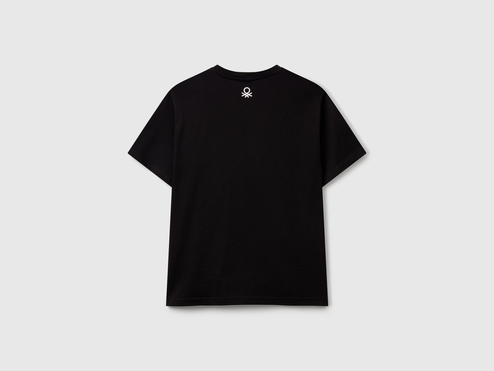 T-shirt con stampa fotografica Oliviero Toscani da uomo nero 2 | Benetton Outlet