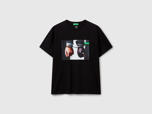 T-shirt con stampa fotografica Oliviero Toscani