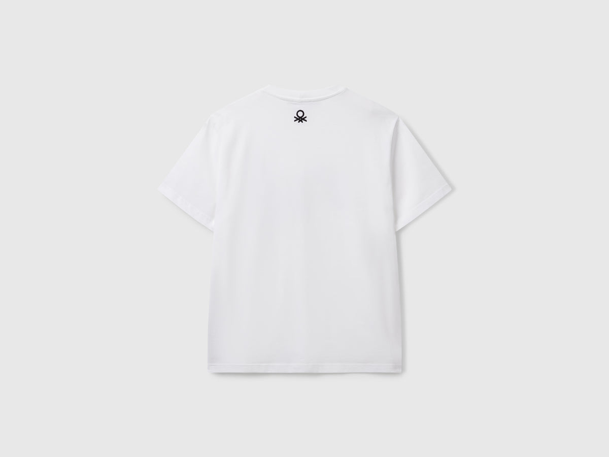 T-shirt con stampa fotografica Oliviero Toscani