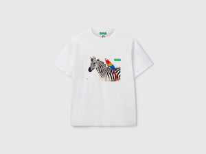 T-shirt con stampa fotografica Oliviero Toscani