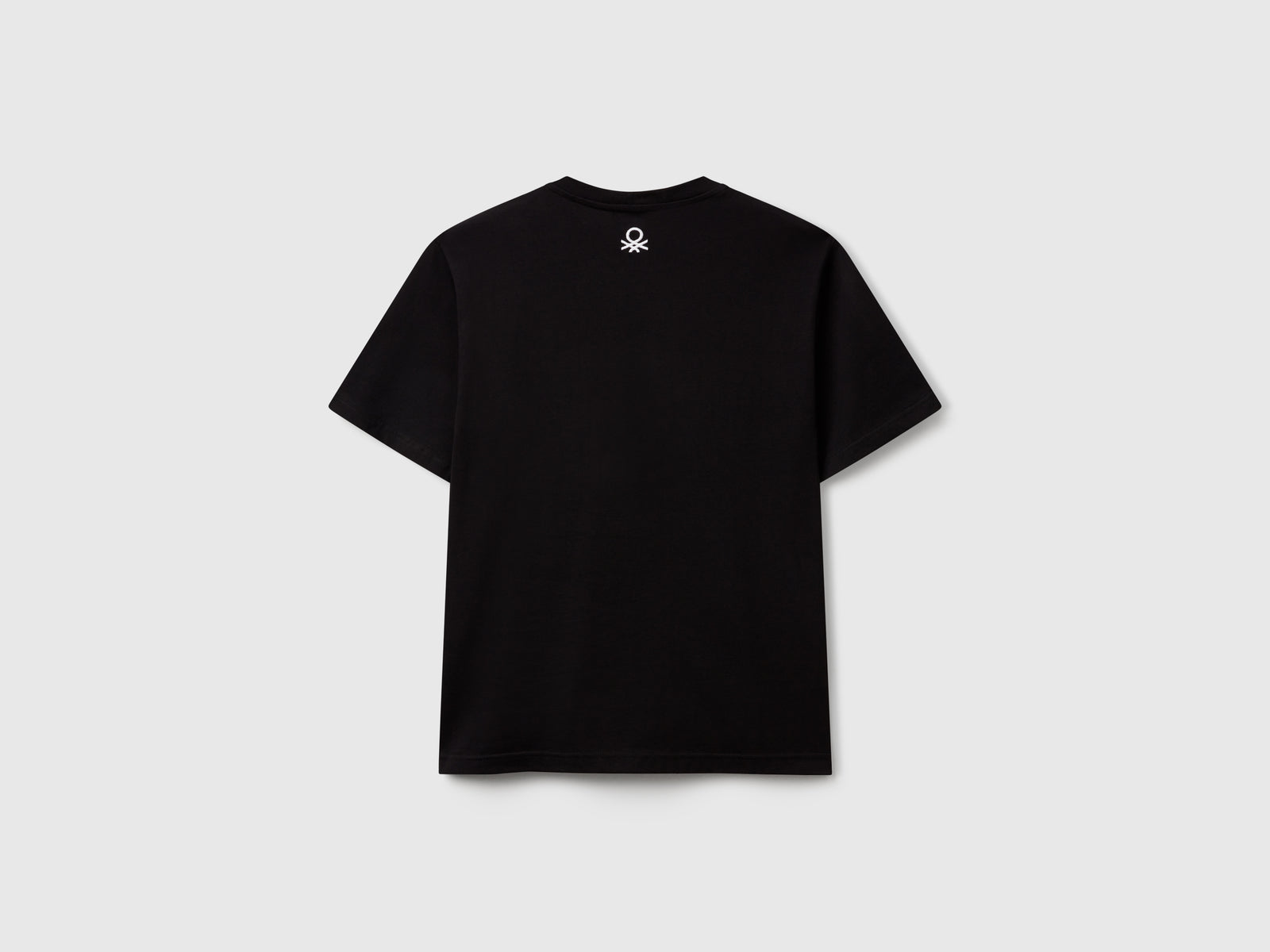 T-shirt con stampa fotografica Oliviero Toscani da uomo nero 2 | Benetton Outlet
