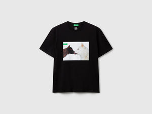 T-shirt con stampa fotografica Oliviero Toscani