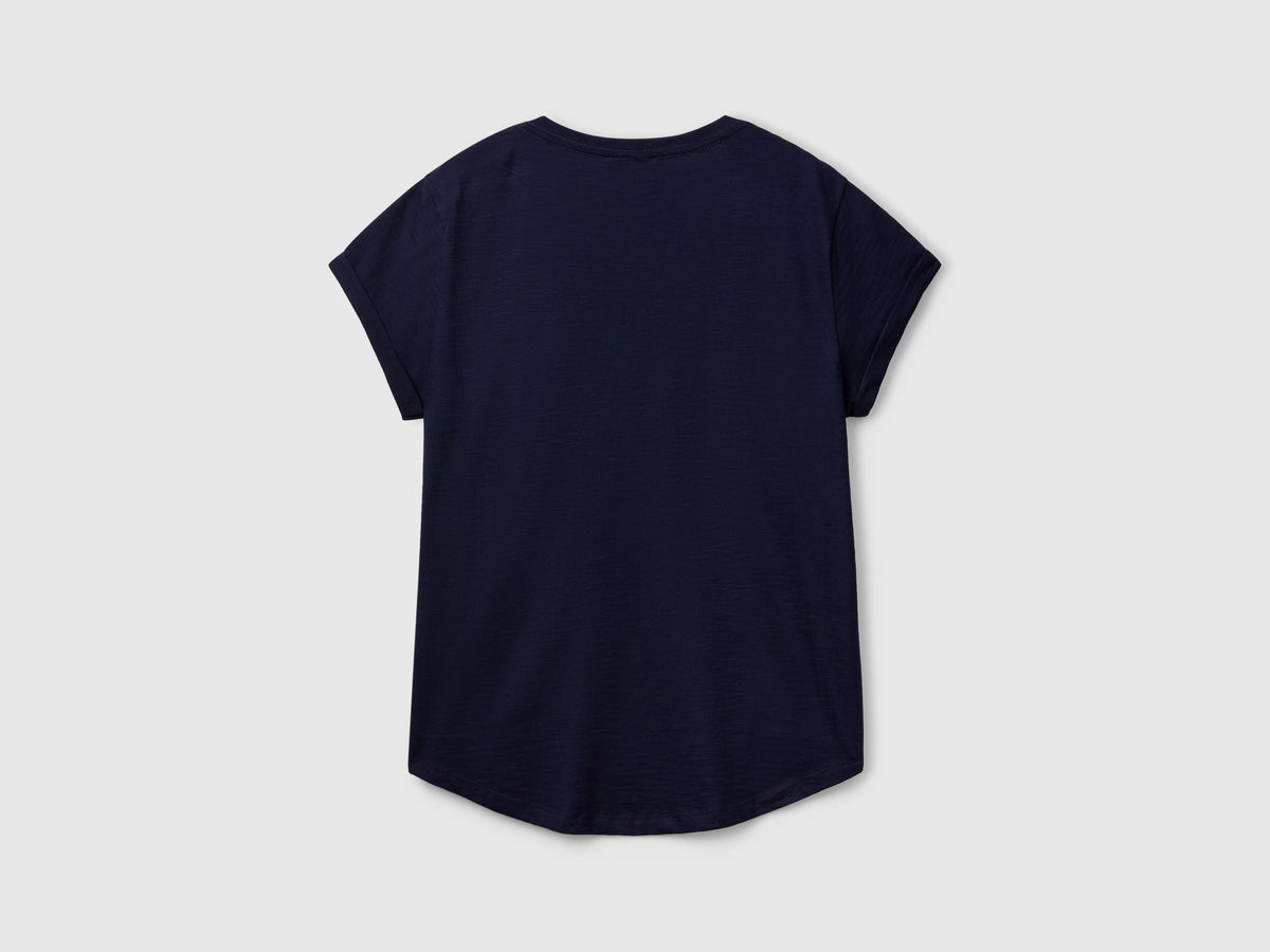 T-shirt manica corta in cotone leggero