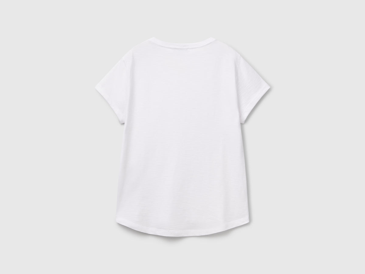 T-shirt manica corta in cotone leggero
