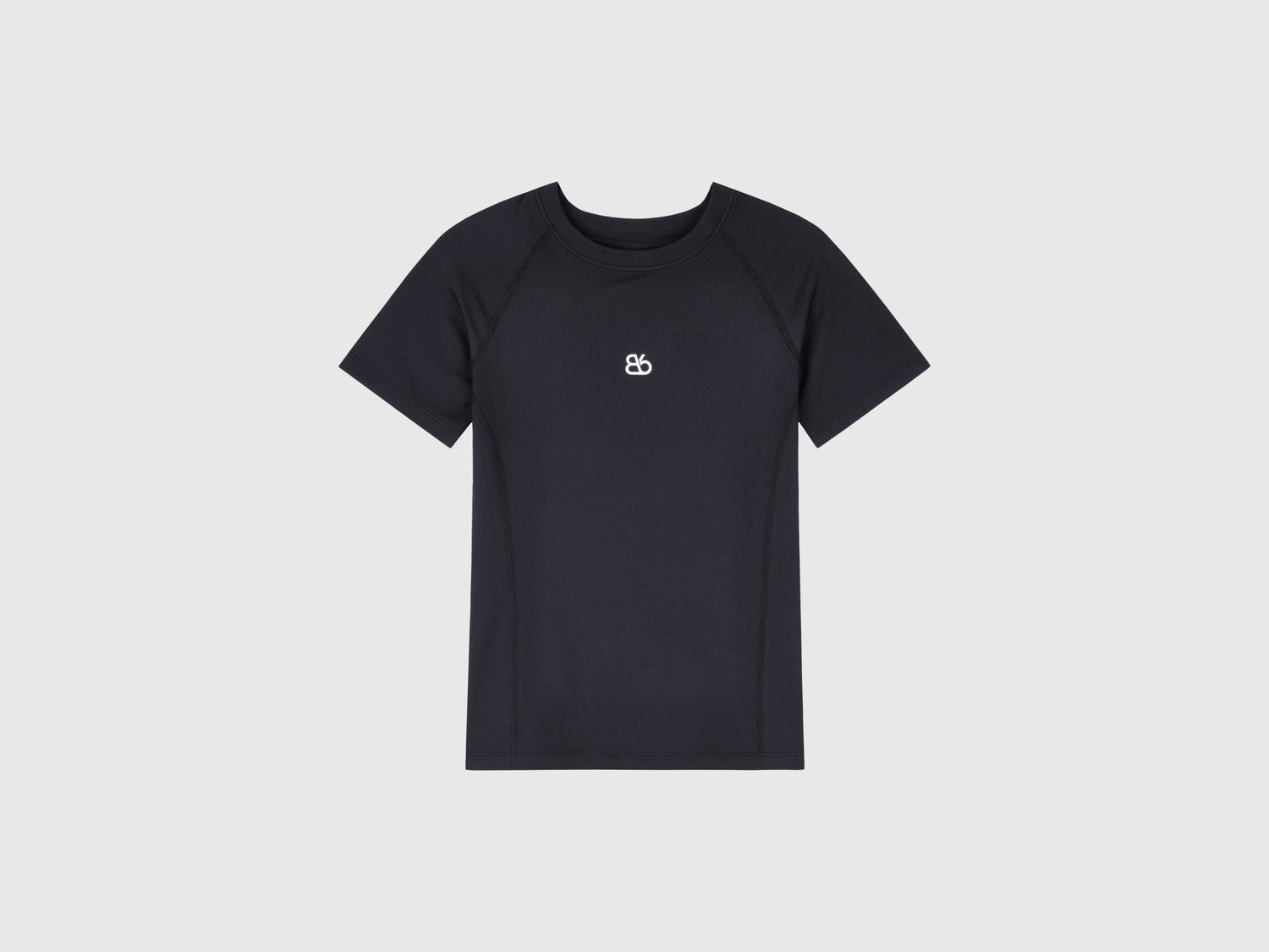 Maglietta slim fit da donna nero | Benetton Outlet