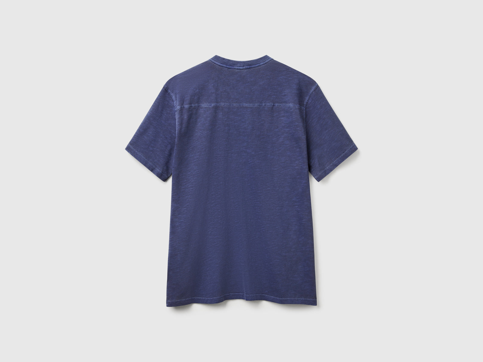 Maglietta con stampa da uomo blu 2 | Benetton Outlet